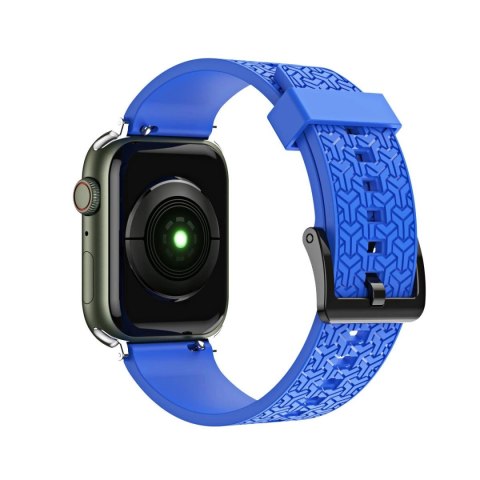 Pasek bransoleta do zegarka Watch Strap Y opaska do Apple Watch 38 / 40 / 41 mm - niebieski