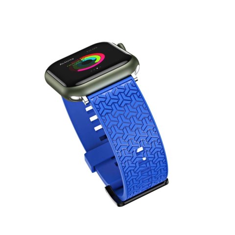 Pasek bransoleta do zegarka Watch Strap Y opaska do Apple Watch 38 / 40 / 41 mm - niebieski