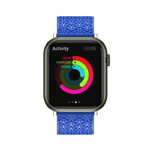 Pasek bransoleta do zegarka Watch Strap Y opaska do Apple Watch 42 / 44 / 45 mm - niebieski