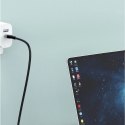 Dudao kabel USB Typ C - Lightning szybkie ładowanie PD 20W 1m czarny (L7MaxL)