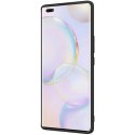 Nillkin Textured Case wytrzymałe wzmocnione etui z żelową ramką i nylonem na tyle Honor 50 Pro czarny