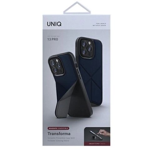 Etui UNIQ Transforma MagSafe na iPhone 13 Pro / iPhone 13 - niebieskie