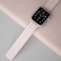 Pasek magnetyczny Magnetic Strap opaska bransoleta do Apple Watch 41 mm - czerwony
