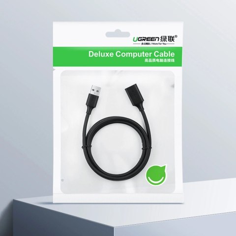 Ugreen przedłużka adapter USB 2.0 5m czarny (US103)