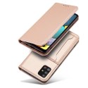 Magnet Card Case etui do Samsung Galaxy A13 5G pokrowiec portfel na karty kartę podstawka różowy