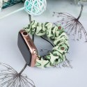 Materiałowa opaska do Apple Watch 42 / 44 / 45 mm pasek bransoleta bransoletka na gumce - awokado