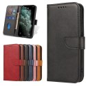 Magnet Case elegancki futerał etui pokrowiec z klapką i funkcją podstawki Honor Magic 4 Pro czarny