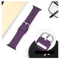 Silikonowa opaska Silicone Strap APS do Apple Watch 38 / 40 / 41 mm pasek bransoleta do zegarka - miętowa