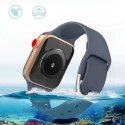 Silikonowa opaska Silicone Strap APS do Apple Watch 38 / 40 / 41 mm pasek bransoleta do zegarka - miętowa