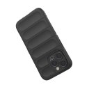 Magic Shield Case etui do iPhone 13 Pro Max elastyczny pancerny pokrowiec ciemnoniebieski