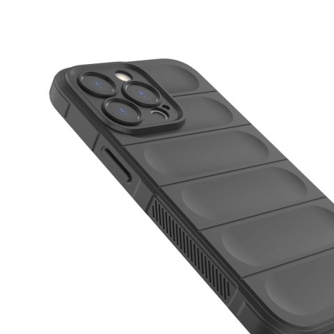 Magic Shield Case etui do iPhone 13 Pro Max elastyczny pancerny pokrowiec ciemnoniebieski
