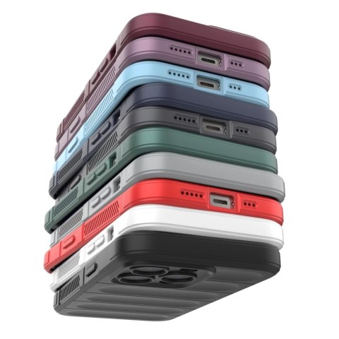 Magic Shield Case etui do iPhone 13 Pro Max elastyczny pancerny pokrowiec ciemnoniebieski
