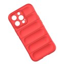 Magic Shield Case etui do iPhone 13 Pro Max elastyczny pancerny pokrowiec ciemnoniebieski