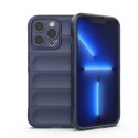Magic Shield Case etui do iPhone 13 Pro elastyczny pancerny pokrowiec ciemnoniebieski