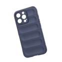 Magic Shield Case etui do iPhone 13 Pro elastyczny pancerny pokrowiec ciemnoniebieski