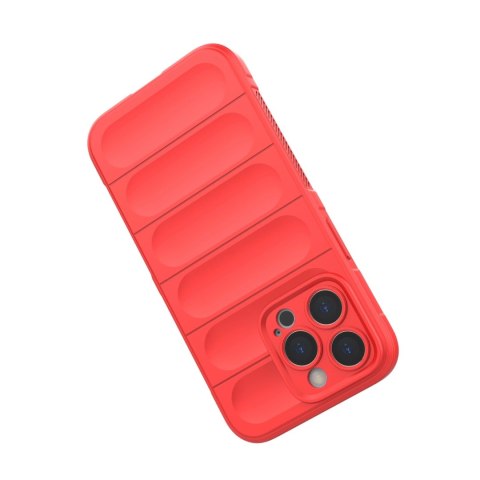 Magic Shield Case etui do iPhone 13 Pro elastyczny pancerny pokrowiec czerwony