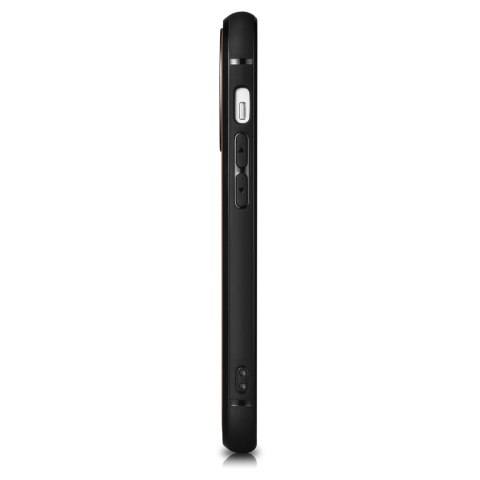 ICarer Leather Oil Wax etui iPhone 14 Pro Max skórzany pokrowiec niebieskie (WMI14220720-BU)
