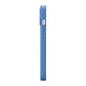 ICarer Litchi Premium Leather Case skórzane etui iPhone 14 magnetyczne z MagSafe jasnoniebieski (WMI14220709-LB)