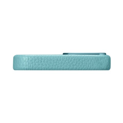 ICarer Litchi Premium Leather Case skórzane etui iPhone 14 magnetyczne z MagSafe zielony (WMI14220709-GN)