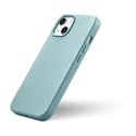 ICarer Litchi Premium Leather Case skórzane etui iPhone 14 magnetyczne z MagSafe zielony (WMI14220709-GN)
