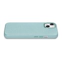 ICarer Litchi Premium Leather Case skórzane etui iPhone 14 magnetyczne z MagSafe zielony (WMI14220709-GN)