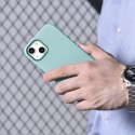 ICarer Litchi Premium Leather Case skórzane etui iPhone 14 magnetyczne z MagSafe zielony (WMI14220709-GN)