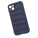 Magic Shield Case etui do iPhone 14 Plus elastyczny pancerny pokrowiec ciemnoniebieski