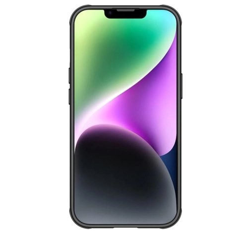 Nillkin CamShield Pro Magnetic Case etui iPhone 14 Plus pokrowiec osłona na aparat kamerę czarny (z MagSafe)