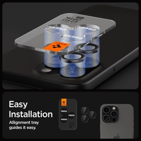 Osłona aparatu Spigen Glas.tR EZ Fit Optik Camera Protector na iPhone 14 Pro / Pro Max / 15 Pro / Pro Max / 16 Pro / Pro Max / 1