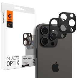 Osłona aparatu Spigen Optik.tR Camera Protector na iPhone 14 Pro / Pro Max / 15 Pro / Pro Max / 16 Pro / Pro Max- czarna 2 szt.