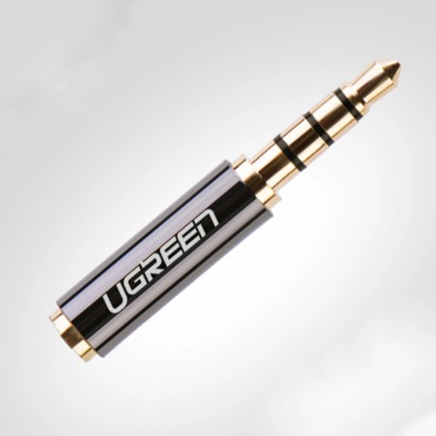 Ugreen adapter audio jack 3.5mm męski do jack 2.5mm żeński czarny (20502)