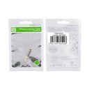 Ugreen adapter audio jack 3.5mm męski do jack 2.5mm żeński czarny (20502)