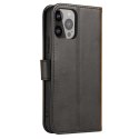 Magnet Case etui Asus Zenfone 9 pokrowiec z klapką portfel podstawka czarne