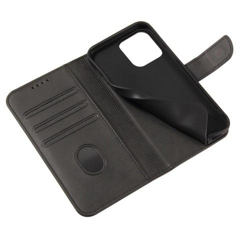 Magnet Case etui TCL 30 pokrowiec z klapką portfel podstawka czarne