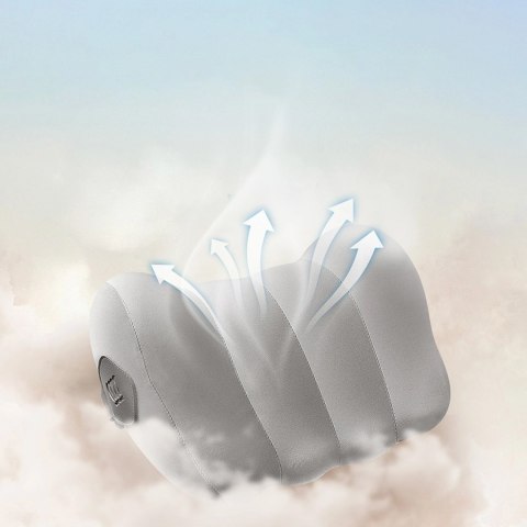 Poduszka lędźwiowa do samochodu Baseus ComfortRide - szara