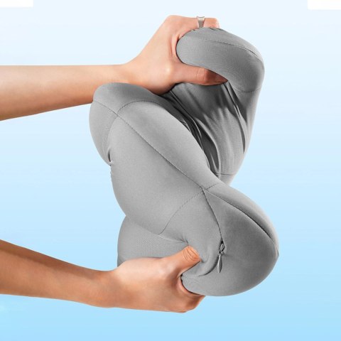 Poduszka lędźwiowa do samochodu Baseus ComfortRide - szara