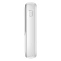Baseus Qpow Digital Display powerbank z szybkim ładowaniem 10000mAh 22,5W QC/PD/SCP/FCP z wbudowanym kablem USB-C biały