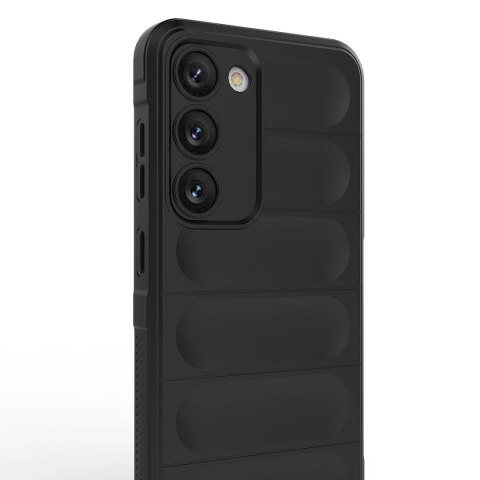 Magic Shield Case etui do Samsung Galaxy S23+ elastyczny pancerny pokrowiec czarne