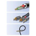 Kabel Ugreen AV116 10591 audio mini jack 3,5 mm (męski) / 2RCA (męski) 5m - czarny