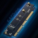 Karta rozszerzeń Ugreen CM465 PCIe 4.0 x4 do M.2 NVMe M-Key - czarna