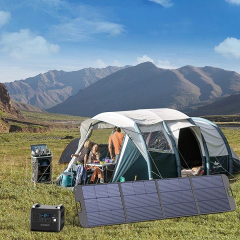 Ładowarka Choetech SC011 solarna 200W przenośny panel słoneczny - czarna