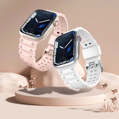Pasek Strap Triple Protection do Apple Watch 38 / 40 / 41 mm opaska bransoleta - beżowy