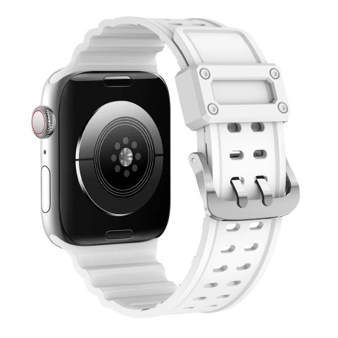 Pasek Strap Triple Protection do Apple Watch 38 / 40 / 41 mm opaska bransoleta - biały