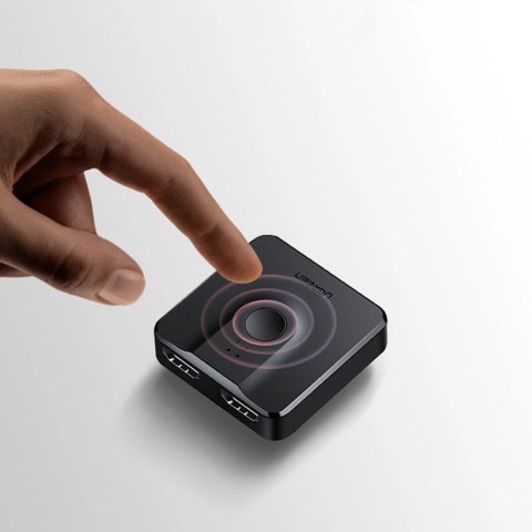 Ugreen switch przełącznik rozdzielacz HDMI - 2x HDMI 4K 60Hz czarny (CM217)