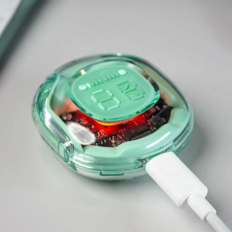 Acefast T8 dokanałowe słuchawki bezprzewodowe TWS Bluetooth - czarne