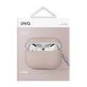 Etui Uniq Lino na AirPods Pro 2 - różowe