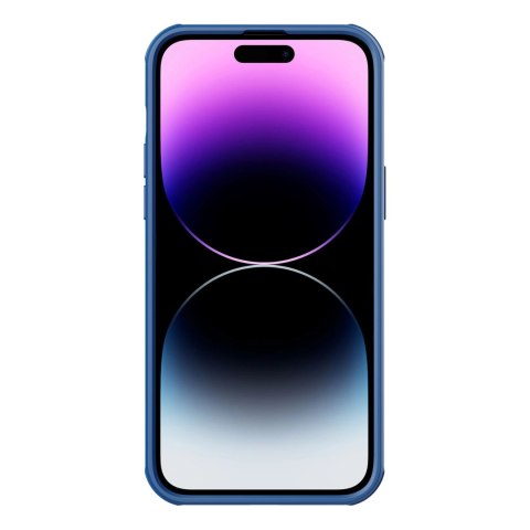 Nillkin CamShield S Case etui iPhone 14 Pro Max pancerny pokrowiec osłona na aparat niebieskie