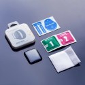Wozinsky Full Glue szkło akrylowe do Apple Watch 49 mm 9H na cały ekran z czarną ramką