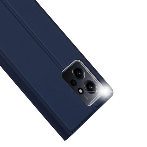 Dux Ducis Skin Pro etui do Xiaomi Redmi Note 12 pokrowiec z klapką portfel na kartę podstawka niebieskie