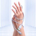 Kabel Joyroom Multi-Color Series A14 Lightning / USB-A 2.4A 1.2 m - niebieski